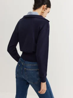 2 in 1 Leisure Lapel Knit Top