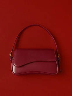 Adjustable Strap Flap Armpit Bag