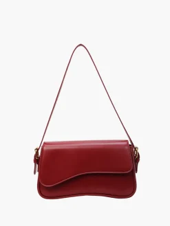 Adjustable Strap Flap Armpit Bag