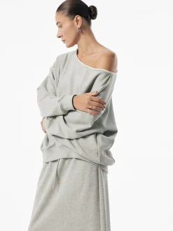 Asymmetrical Drawstring Pockets Skirt Set