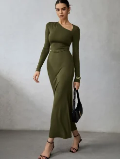 Asymmetrical Long Sleeve Skirt Set