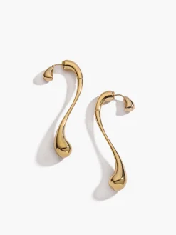 Asymmetrical Water Drop Earrings