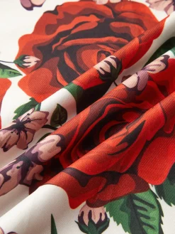 Backless Floral Long Dress
