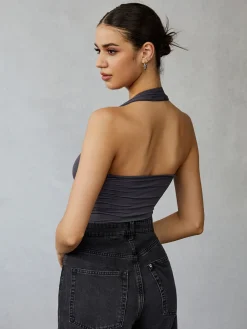 Backless Low Cut Tank Top