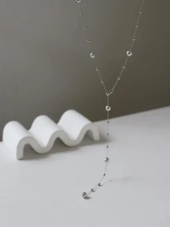Ball Bead Tassel Necklace