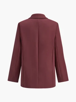 Basic Piping Button Blazer