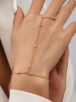 Bead Chain Mittens Bracelet
