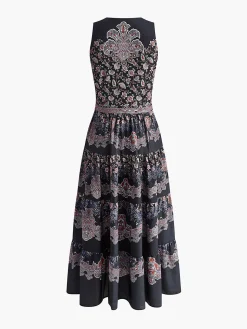 Beheme Printed Floral Dress