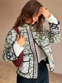 Boheme Flap Pockets Winter Coat