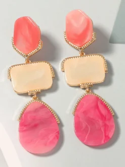 Boheme Geometrical Drop Earrings