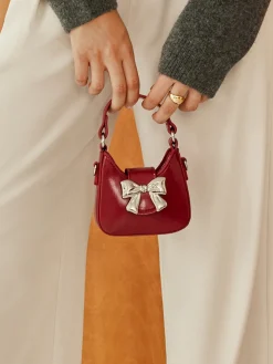 Bow Flap Mini Tote Bag