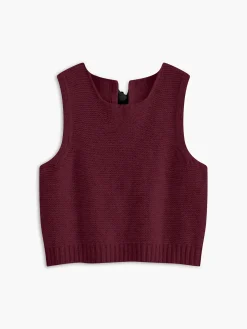 Bow Front Sweater Vest