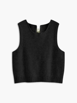 Bow Front Sweater Vest