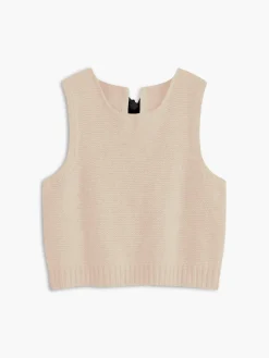 Bow Front Sweater Vest