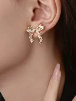 Bow Stud Earrings