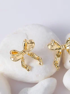 Bow Stud Earrings
