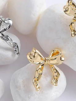 Bow Stud Earrings