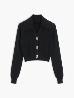 Buckle Up Long Sleeve Knit Top