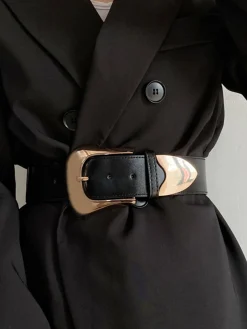 Buckle Wide Belt