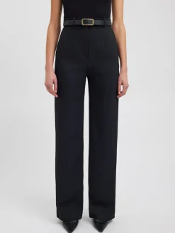 Business Casual Pockets Straight Pants