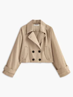 Button Crop Jacket