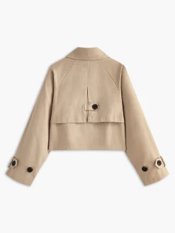 Button Crop Jacket