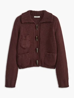 Button Down Lapel Soft Cardigan