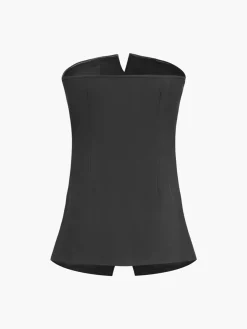 Button Down Tube Top