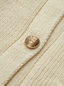 Button Pockets Sweater Vest