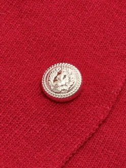 Button Tassel Sweater Co-ords