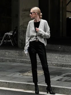 Buttoned Slouchy Cardigan