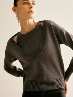 Casual 2 in 1 Sweater