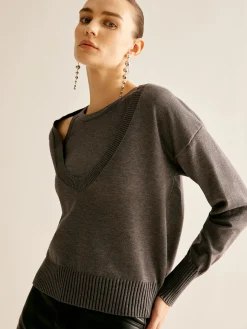 Casual 2 in 1 Sweater