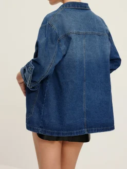 Casual Breasted Lapel Denim Jacket