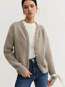 Casual Plain Cardigan