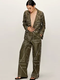 Casual Printed Lapel Shirt
