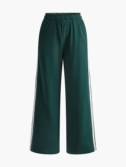 Casual Striped Patchwork Pants