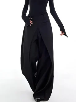 Casual Wide-Leg Thin Pants