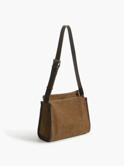 Causal Bucket Zipper Tote Bag