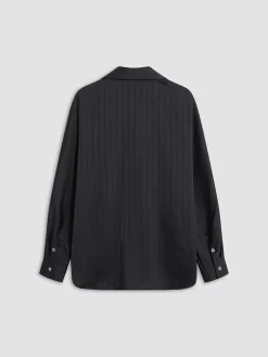 Charlotte Oversized Button Up Collared Shirt