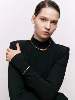 Chic O-Ring Choker Necklace