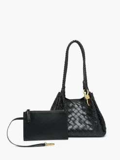 Chic Woven Bucket Bag