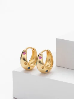 Chunky Hoop Earrings