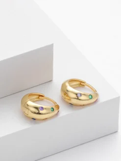 Chunky Hoop Earrings