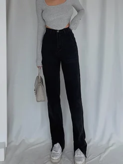 Classic Straight Leg Jeans