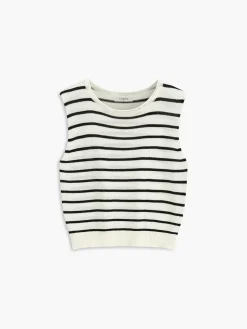 Classic Stripe Sweater Vest