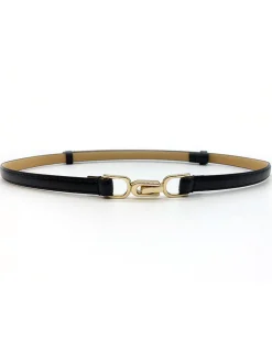 Close Your Eyes Leather Belt