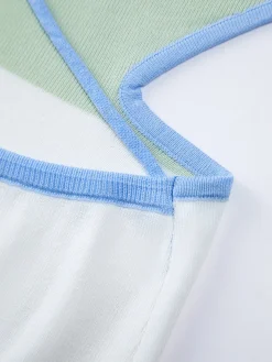 Coastal Air Open Back Long Dress