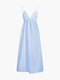 Coastal Cowgirl Open Back Long Dress