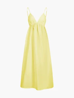 Coastal Cowgirl Open Back Long Dress